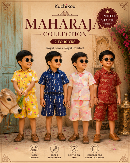 Kuchikoo Maharaja Collection for 2yrs to 10yrs | Limited Edition