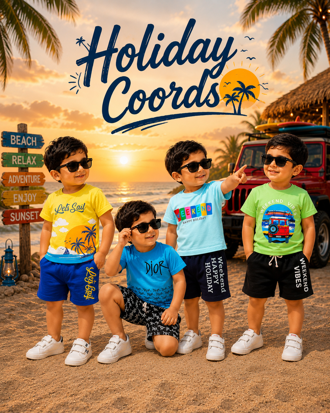 Holiday Coods for boys | 6m to 2yrs| Vacation Edition