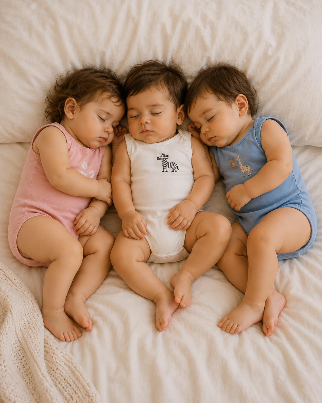 Premium Onesies for Newborn | Combo of 2 | Soft and Breathable