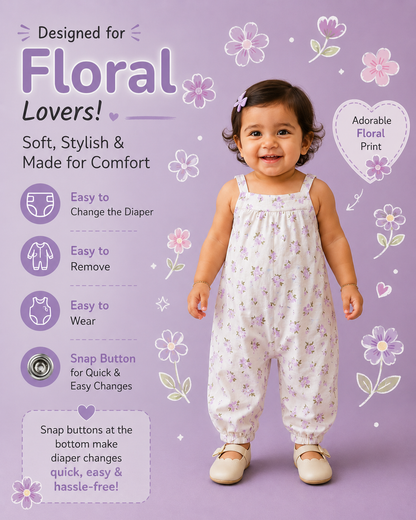Sleeveless Jumpsuits | 0-18month| Easy to wear