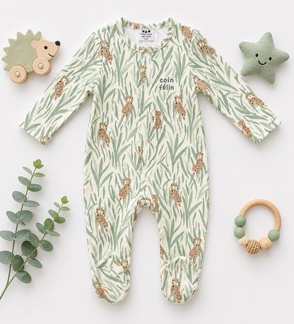 Footed Rompers- 12-18 Months