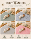 Quilt Blankets for Babies | Extreme soft and Cozy | 110*80cms