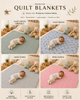Quilt Blankets for Babies | Extreme soft and Cozy | 110*80cms