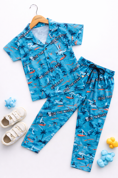 Cotton Night Suit Set