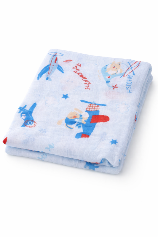 Pure Muslin Cotton Swaddles