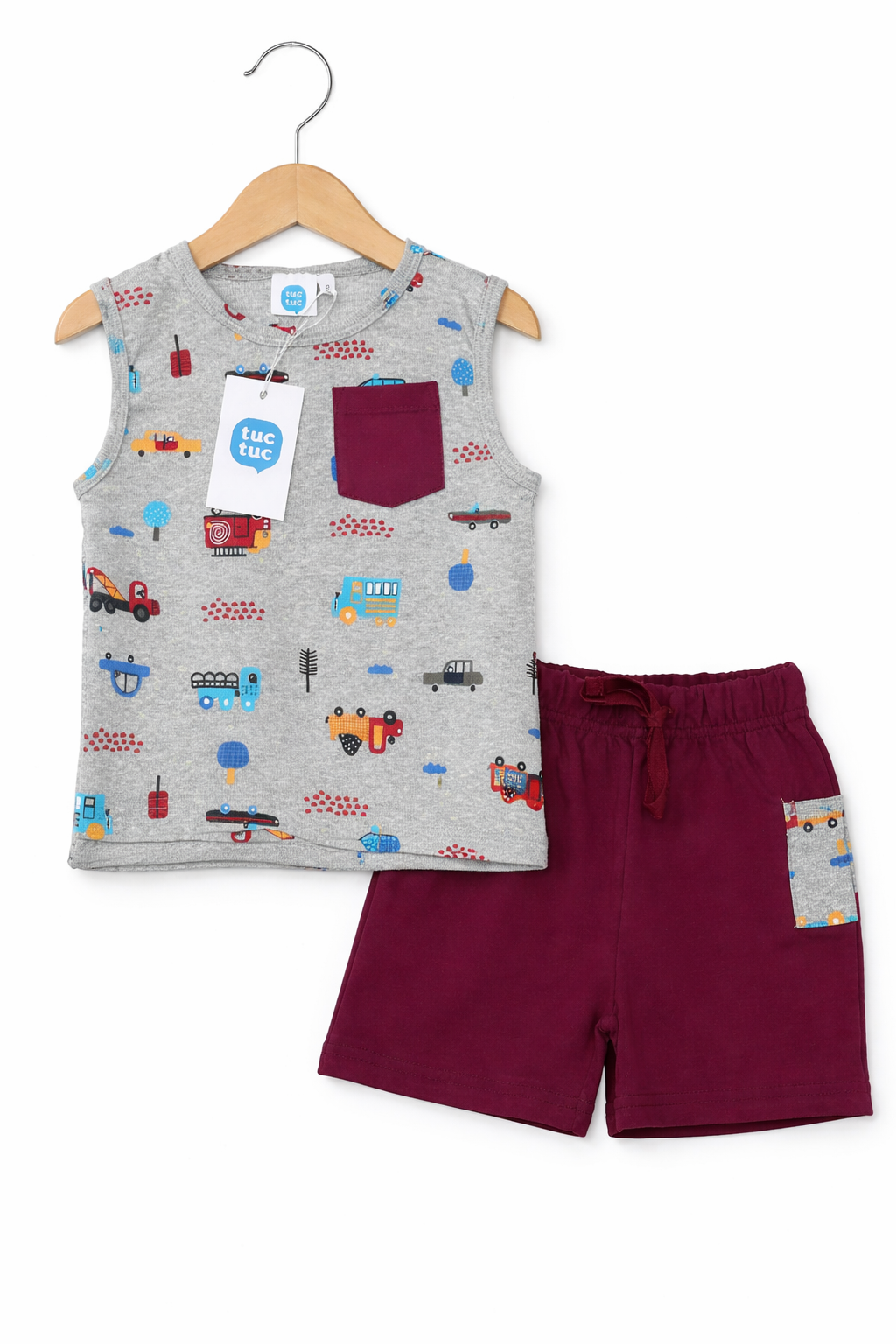 Sleeveless Cord-Sets Unisex