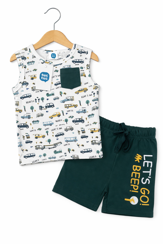 Sleeveless Cord-Sets Unisex