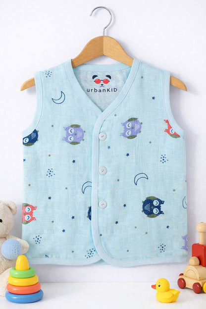 Muslin Color Jabla (0-3m)