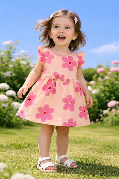 bow Frocks-Girls