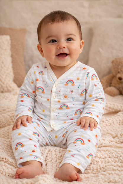 Muslin Full pant Set-Unisex