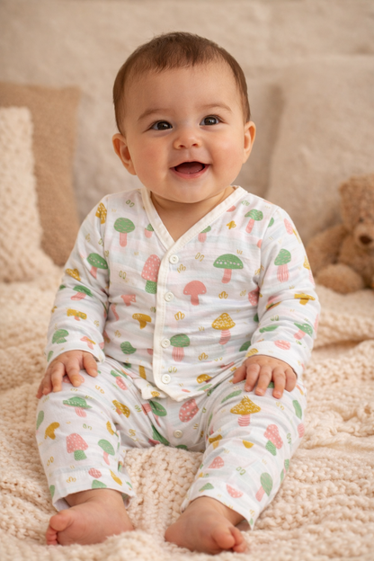 Muslin Full pant Set-Unisex