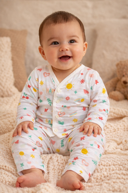 Muslin Full pant Set-Unisex