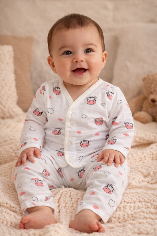 Muslin Full pant Set-Unisex