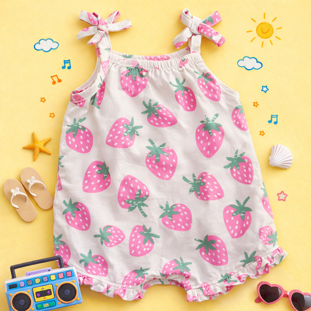 Summer Strap Rompers