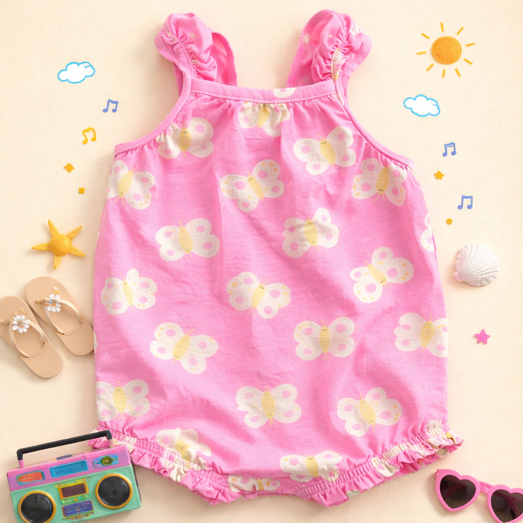 Summer Strap Rompers