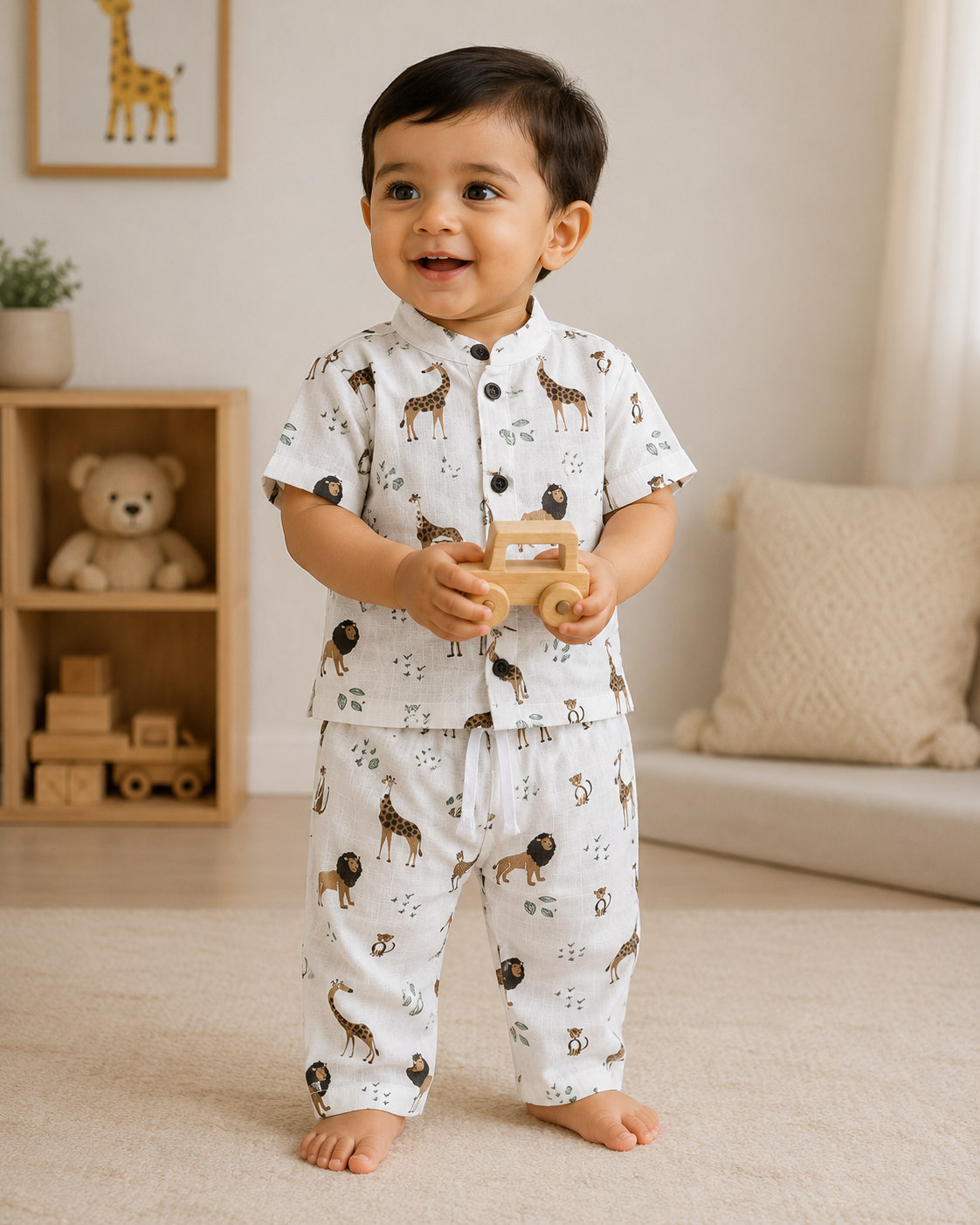 Muslin full Pant Sets | 6m to 3yrs| Premium Edition