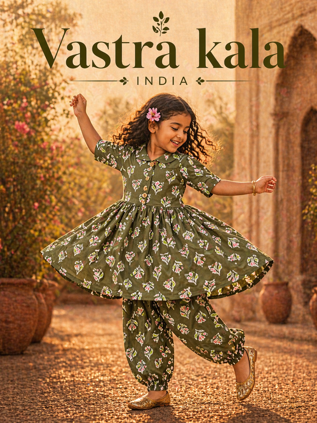 Summer Cotton Coords for Girls |3-4yrs size |Size 24 | Pure Aesthetic collection