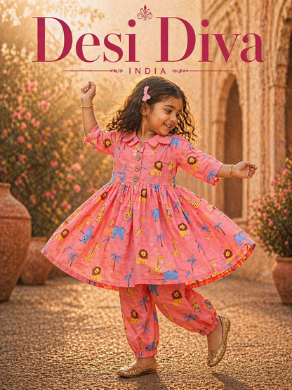 Summer Cotton Coords for Girls |9-10y size |Size 30 | Pure Aesthetic collection