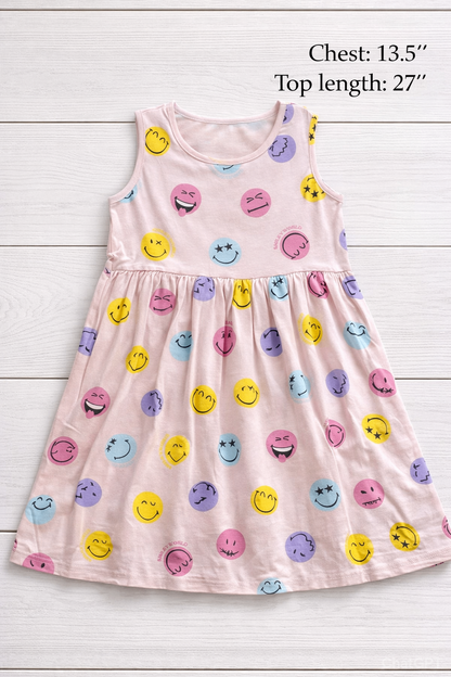 Sleeveless Frocks