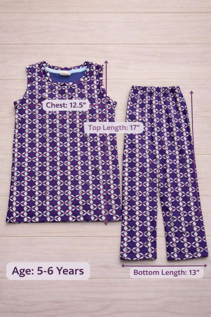 Sleeveless Shortsets (5-6 Years) – Unisex
