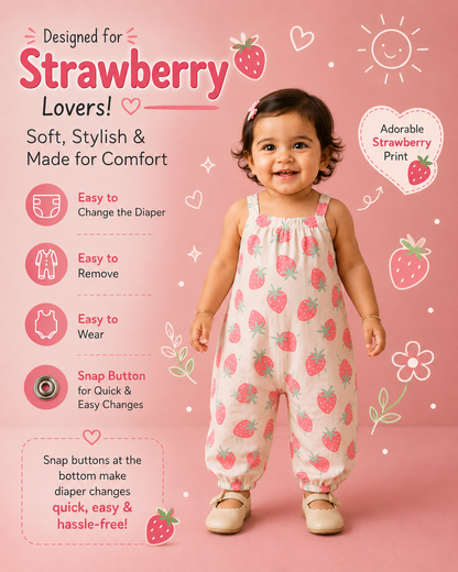 Sleeveless Jumpsuits | 0-18month| Easy to wear
