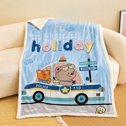 Korean Premium Baby Fur Blankets | 100*160cms