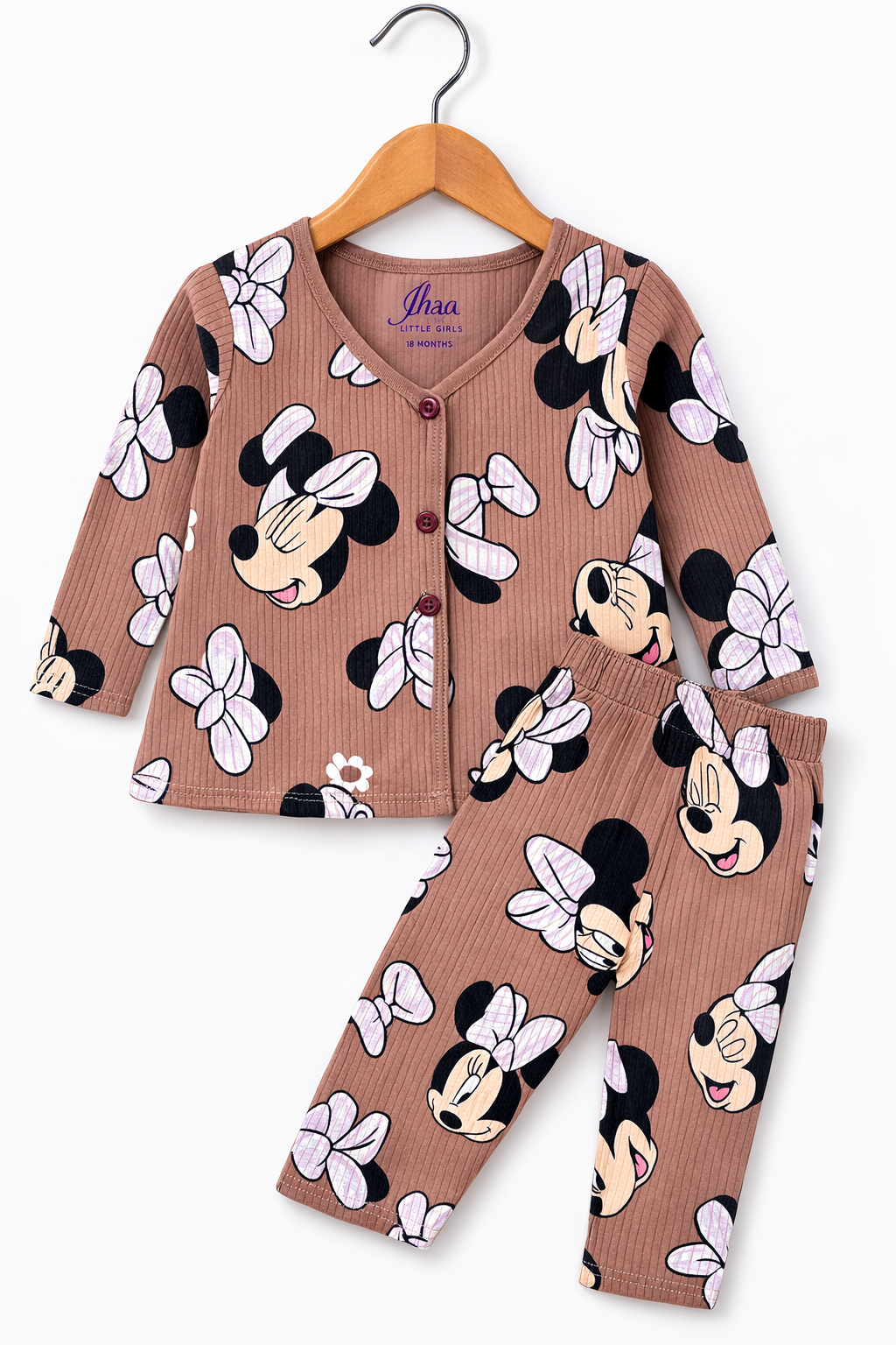 Cute printed full sleeve Pant Sets (0-6 Months) – Unisex