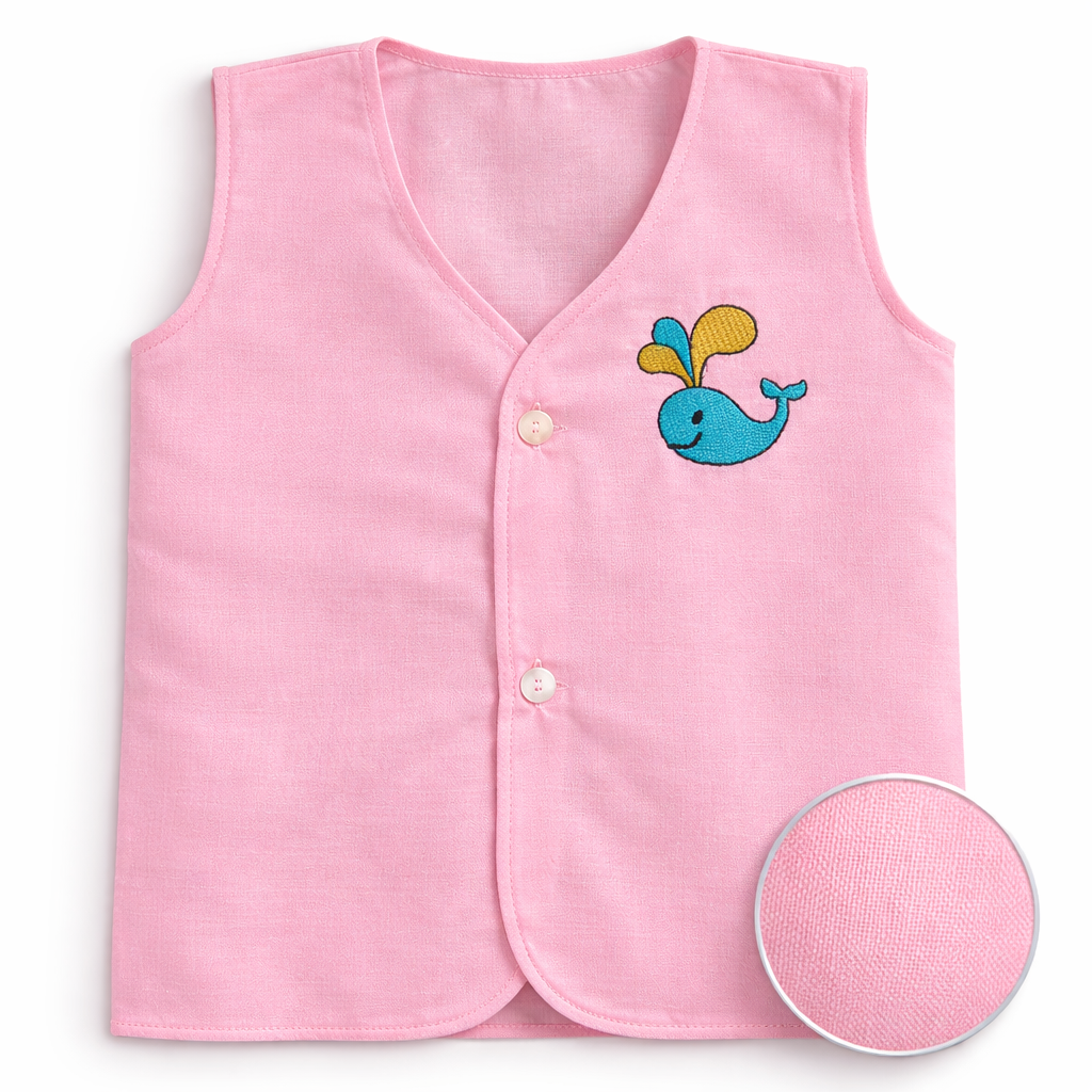 Colored Cotton Jablas (0-6 Months) – Unisex