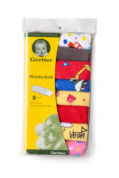 Cotton Wash Cloths –Pack of 8