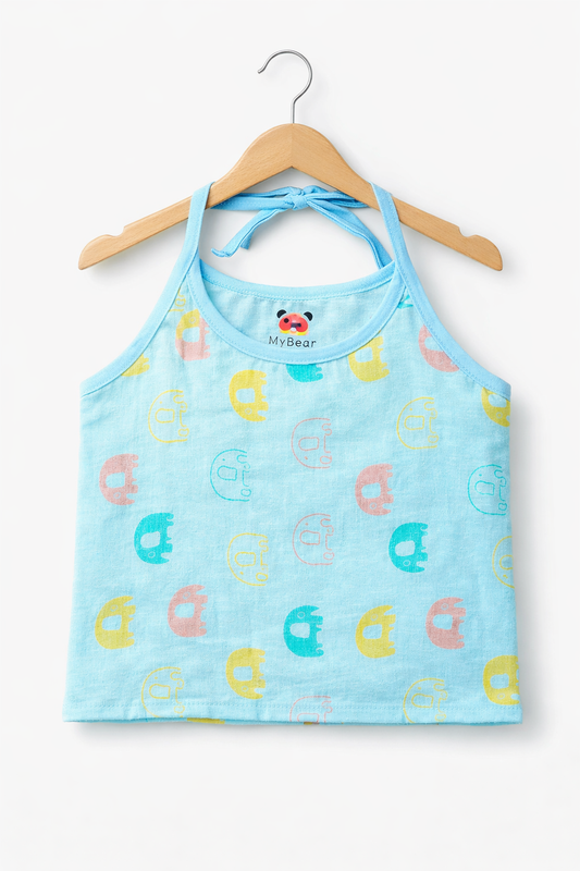 Muslin Colored Knot Jabla (0-3 Months) – Unisex