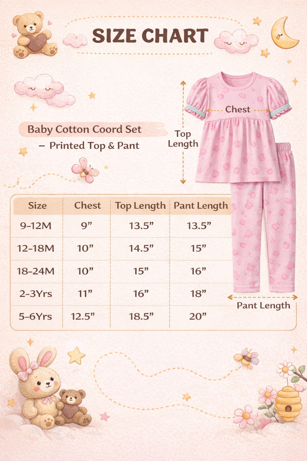 Girl dailywear Coords