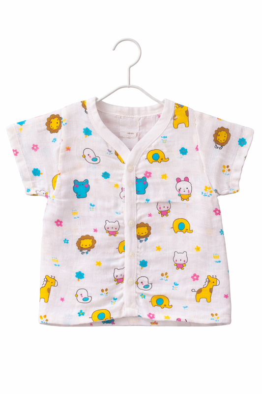 Printed Muslin Half Sleeve Jablas– Unisex