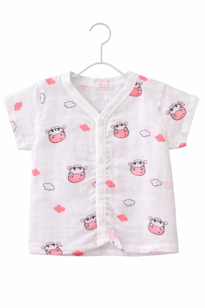 Printed Muslin Half Sleeve Jablas– Unisex