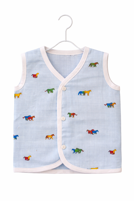Printed Colored Jablas (0-3 Months) – Unisex