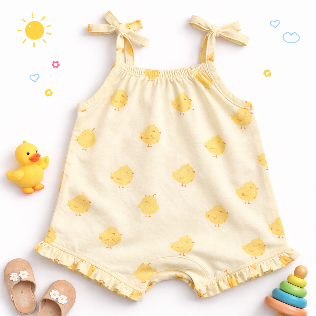 Summer Strap Rompers