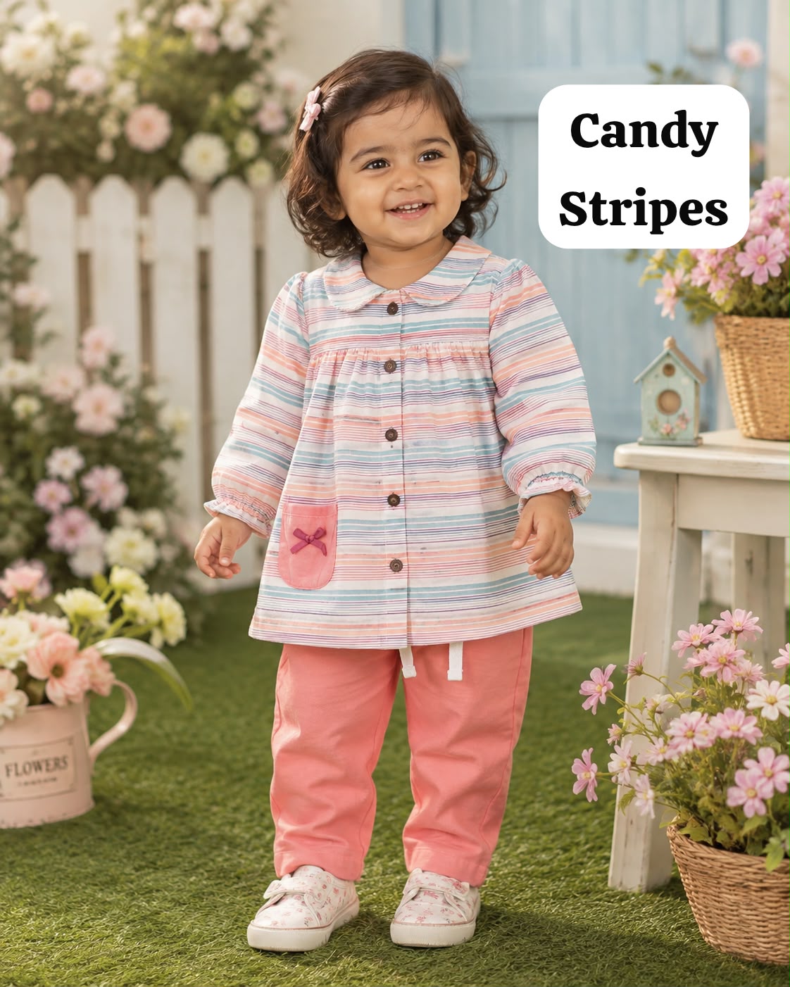 Muslin Frill Coord Sets | Loved by Many | Soft and Breathable Fabric |