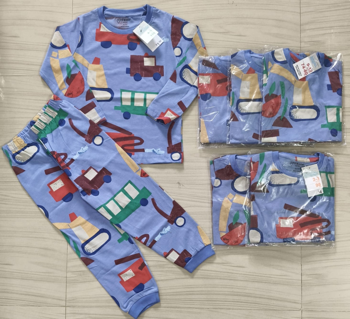 Casual Unisex full sleeve Coords for 6 months to 5yrs! Buy 4@999