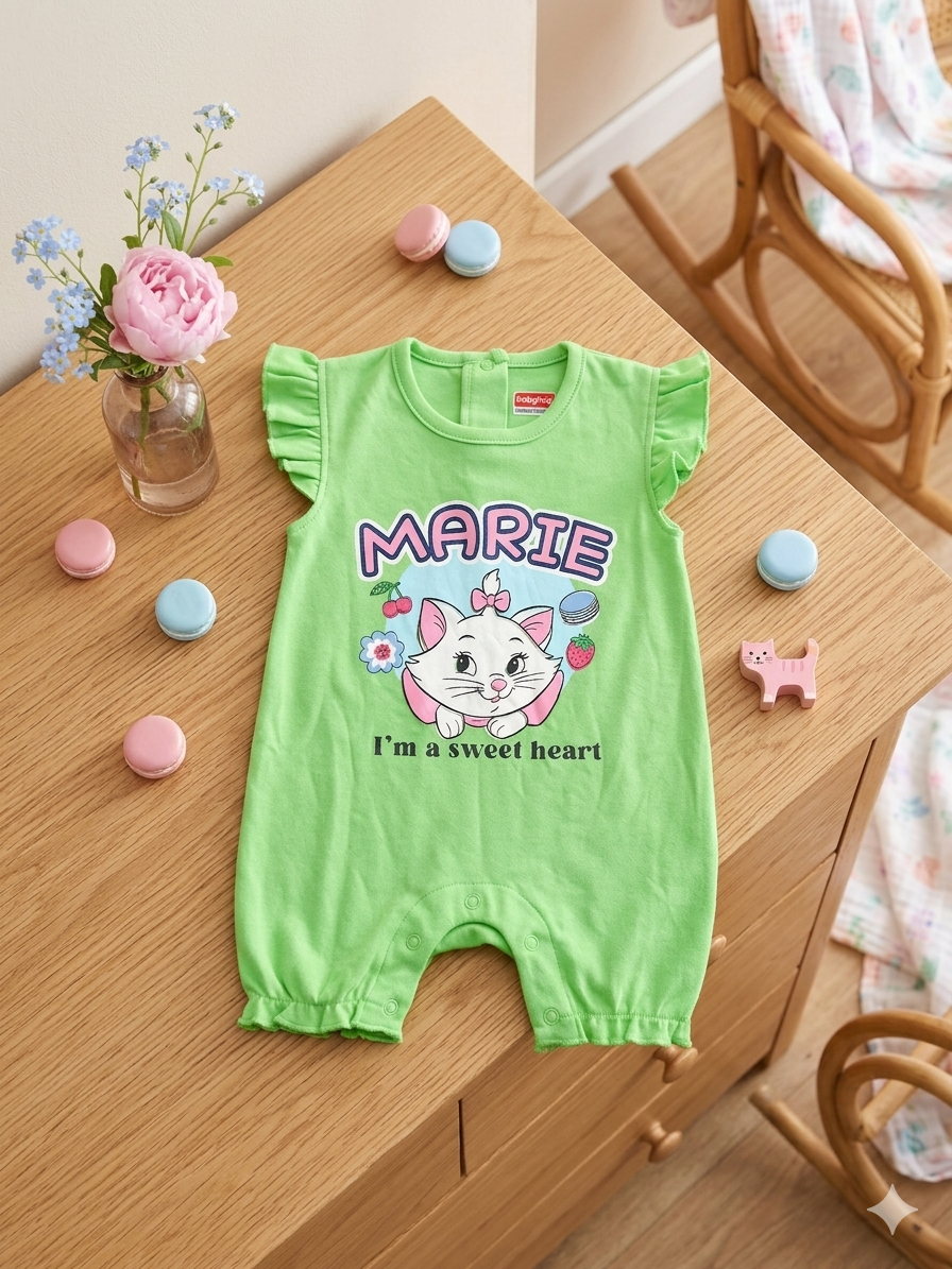 Cute Printed Baby Romper (6-12m)