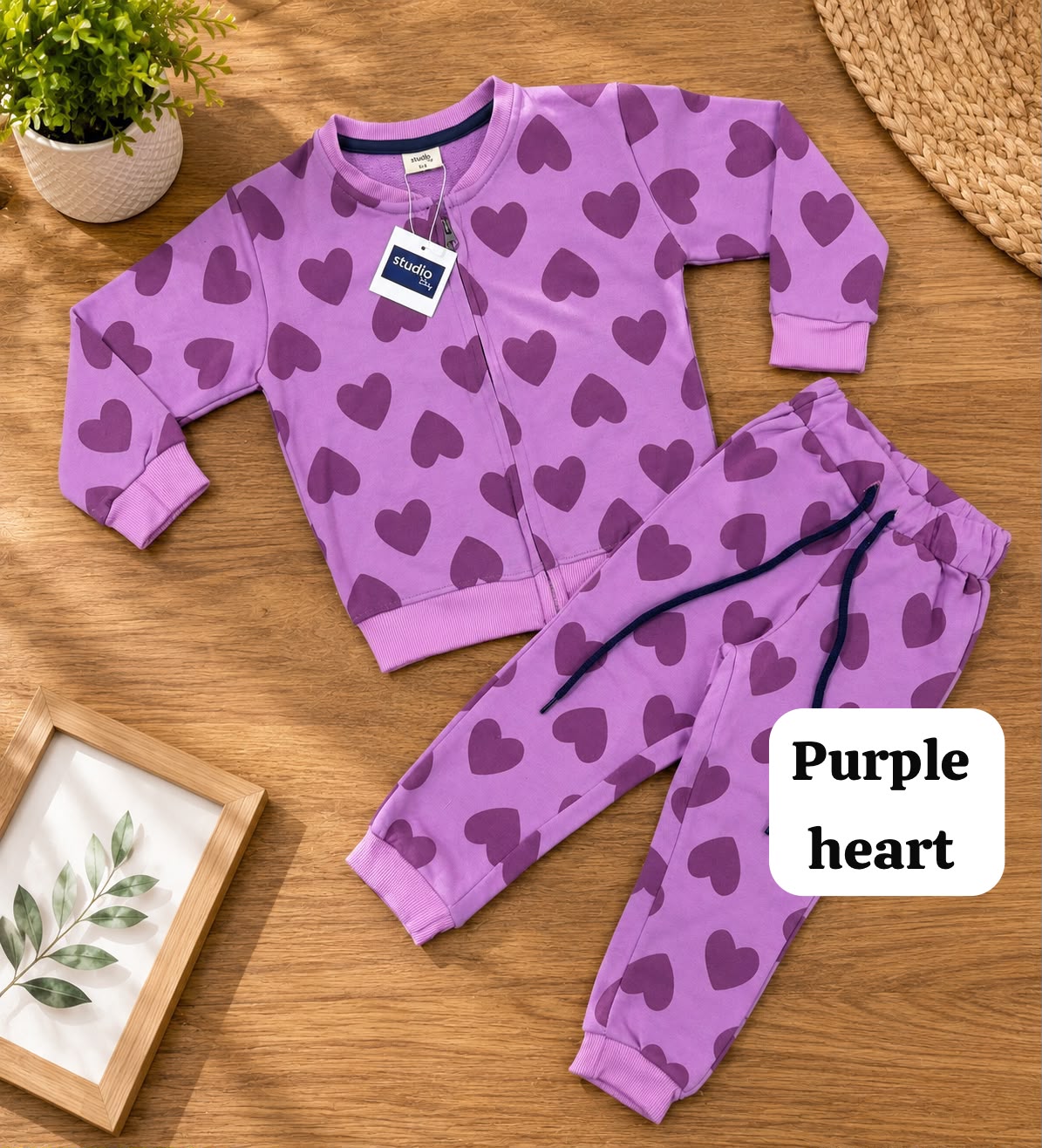 Unisex zipper Sweat Shirts Sets for 6m to 3yrs | loop knit Fabric