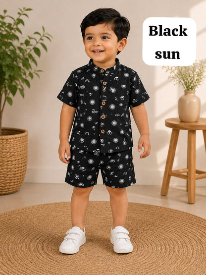Premium boys cotton & muslin coord Sets | 1year to 5yrs| Premium Feels