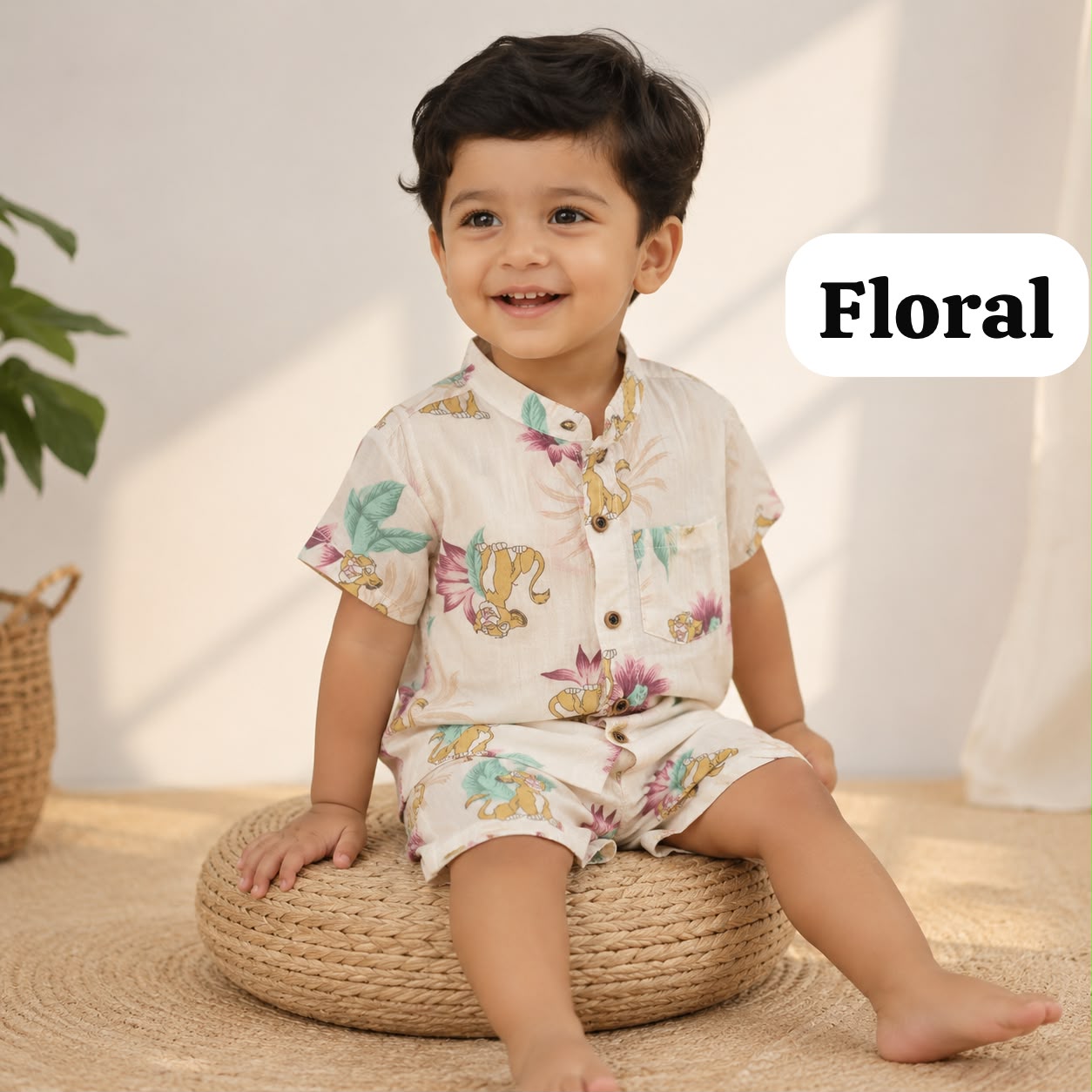 Premium boys cotton & muslin coord Sets | 1year to 5yrs| Premium Feels