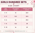 Stylish pinafore western Dungarees For Girls for 3yrs to9yrs
