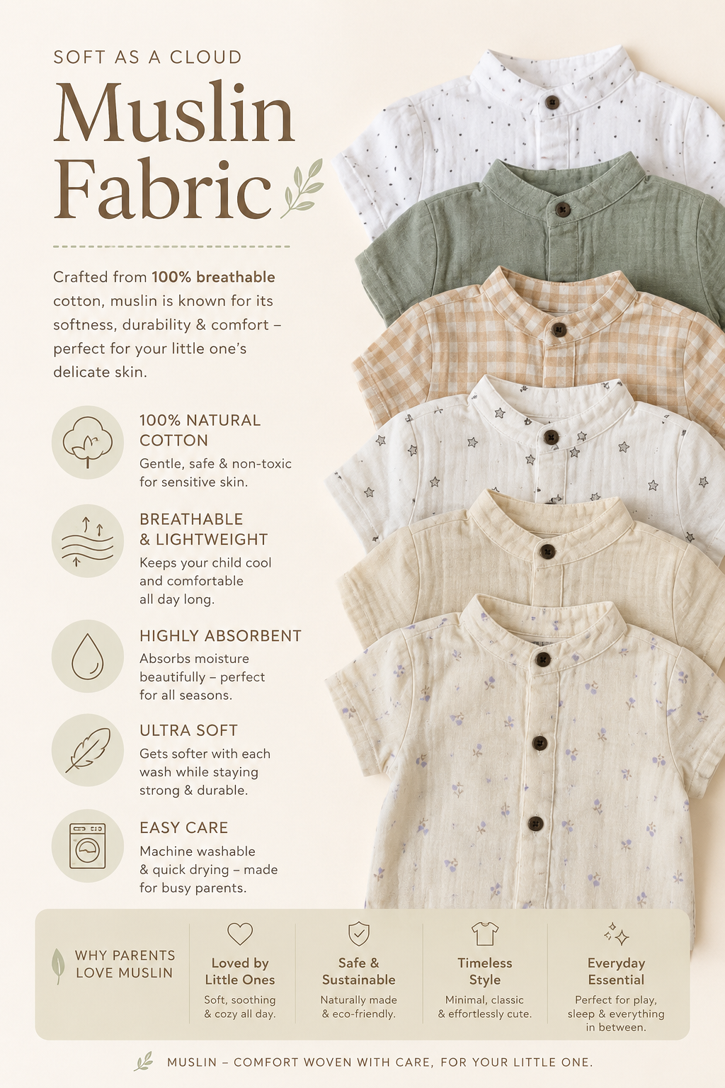 Boys Muslin coord sets| summer boys full pant sets