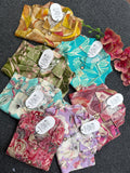 Pretty collar Front Button Floral Coord Sets for 2yrs to 5yrs