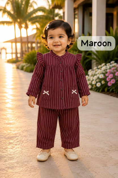 Muslin Frill Coord Sets | Loved by Many | Soft and Breathable Fabric | Perfect for Summer