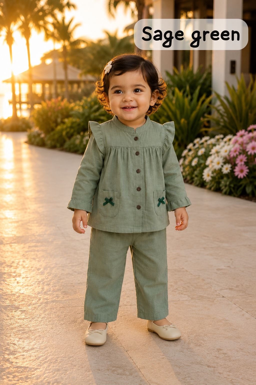 Muslin Frill Coord Sets | Loved by Many | Soft and Breathable Fabric | Perfect for Summer