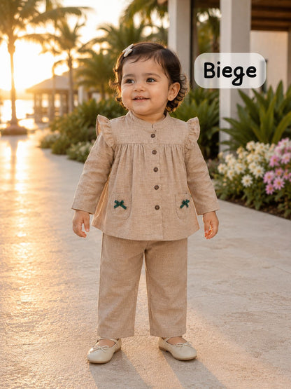 Muslin Frill Coord Sets | Loved by Many | Soft and Breathable Fabric | Perfect for Summer