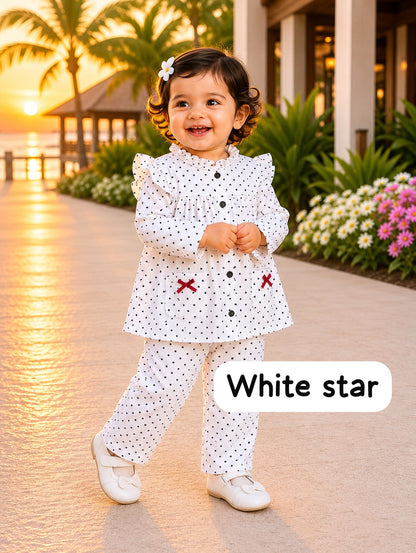 Muslin Frill Coord Sets | Loved by Many | Soft and Breathable Fabric | Perfect for Summer
