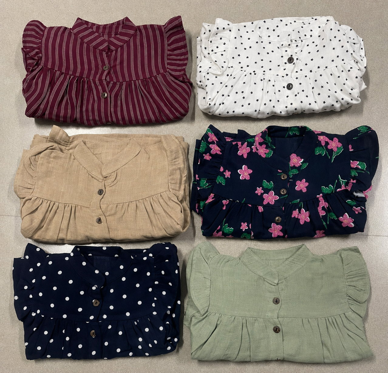 Muslin Frill Coord Sets | Loved by Many | Soft and Breathable Fabric | Perfect for Summer