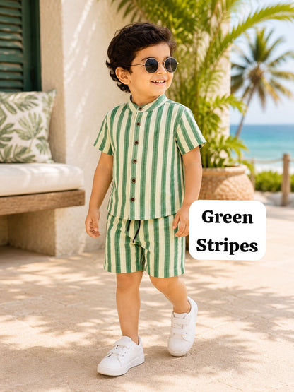 premium boys cotton, muslin cord Sets | 1year to 3yrs| Premium Feels